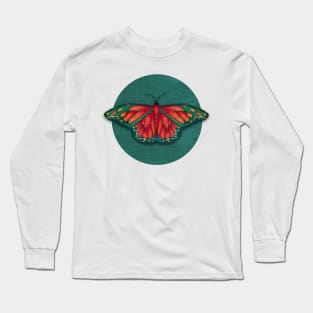 Jewel Butterfly Long Sleeve T-Shirt